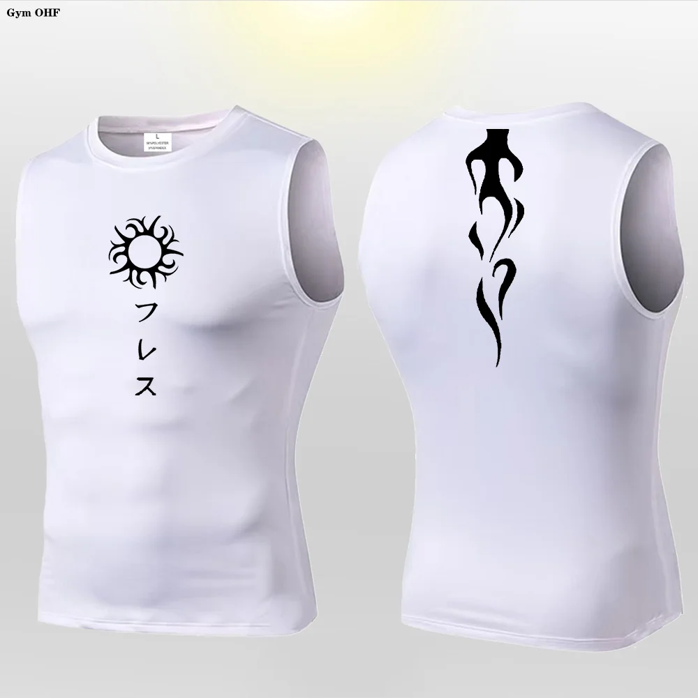 Y2K жилет для бега, мужские компрессионные майки, одежда для фитнеса, спортивная рубашка без рукавов, эластичные майки для тренажерного зала, бодибилдинга
Y2K жилет для бега, мужские компрессионные майки, одежда для фитнеса, спортивная рубашка без рукавов, эластичные майки для тренажерного зала, бодибилдинга