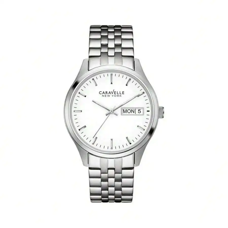 Bulova Caravelle Women's Quartz Silver Stainless Steel Watch 43N104
Bulova Caravelle Women's Quartz Silver Stainless Steel Watch 43N104