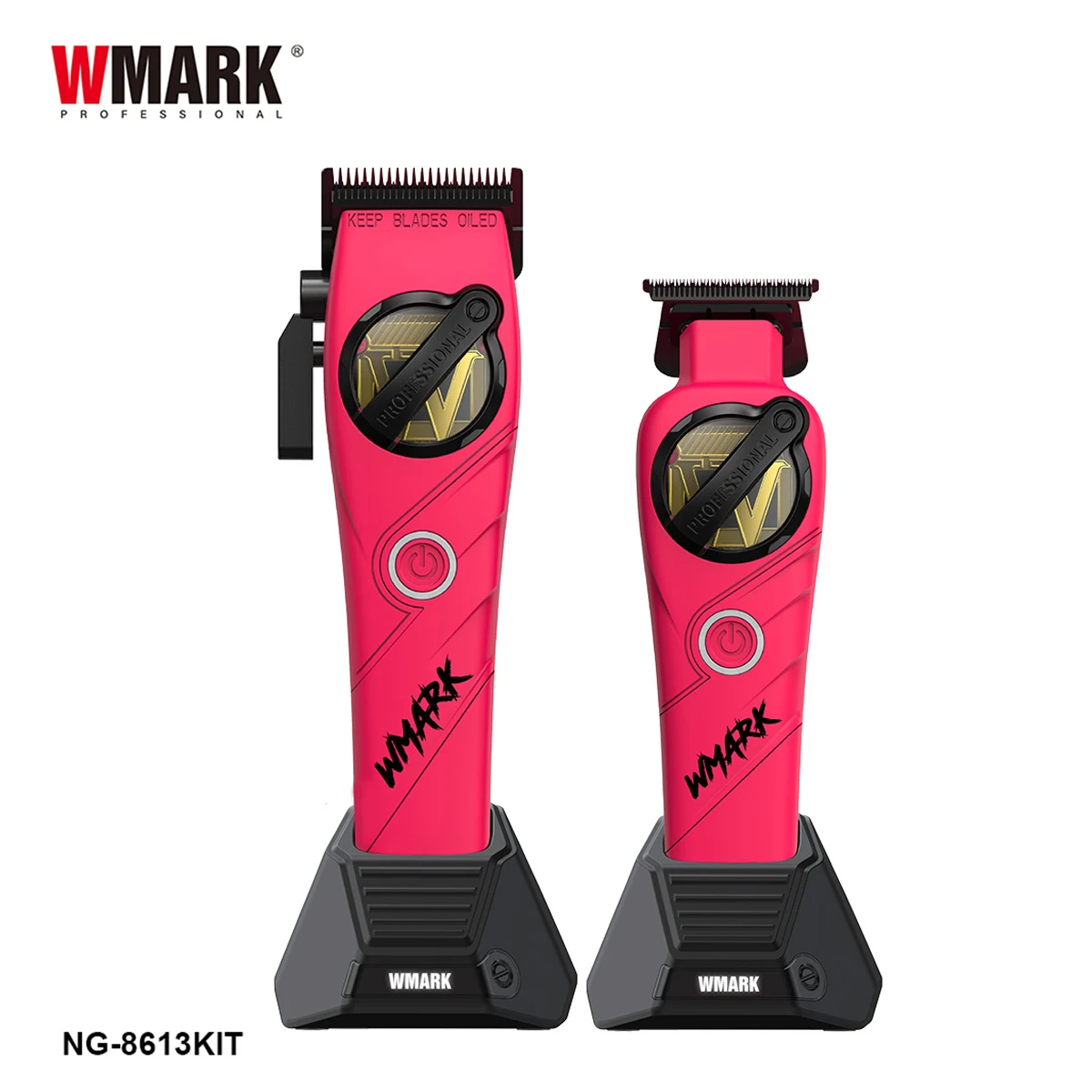NG-8613KIT Hair Clippers Professional Kit DLC Blade 8500RPM Full Metal with Base Charger Men's Barber Machine WMARK
NG-8613KIT Hair Clippers Professional Kit DLC Blade 8500RPM Full Metal with Base Charger Men's Barber Machine WMARK