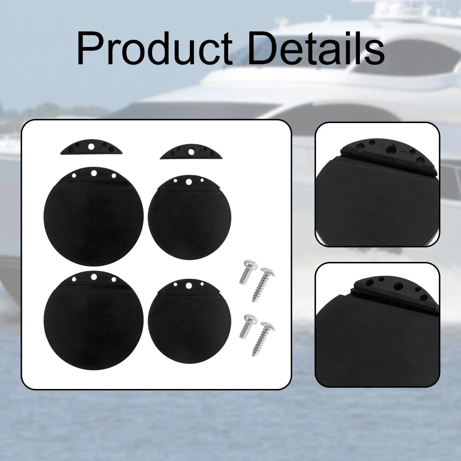 Marine Boat Scupper Flapper Rubber Drain Accessory Scupper Valve for Boat Deck Water Protection
Marine Boat Scupper Flapper Rubber Drain Accessory Scupper Valve for Boat Deck Water Protection