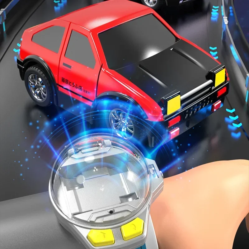 Children Watch Remote Control Car AE86 Toy 2.4G Light Mini Alloy Car Wireless Control Model Boy and Girl Birthday Gifts
Children Watch Remote Control Car AE86 Toy 2.4G Light Mini Alloy Car Wireless Control Model Boy and Girl Birthday Gifts