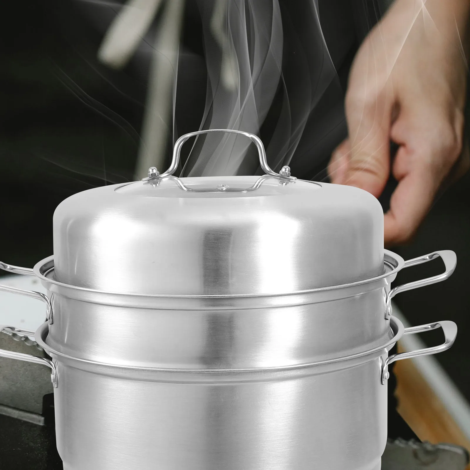 Thickened Stainless Steamer Glass Pot for Cooking Cooking Steam Pot Food Multi Purpose Kitchen Supplies Steam Basket
Thickened Stainless Steamer Glass Pot for Cooking Cooking Steam Pot Food Multi Purpose Kitchen Supplies Steam Basket