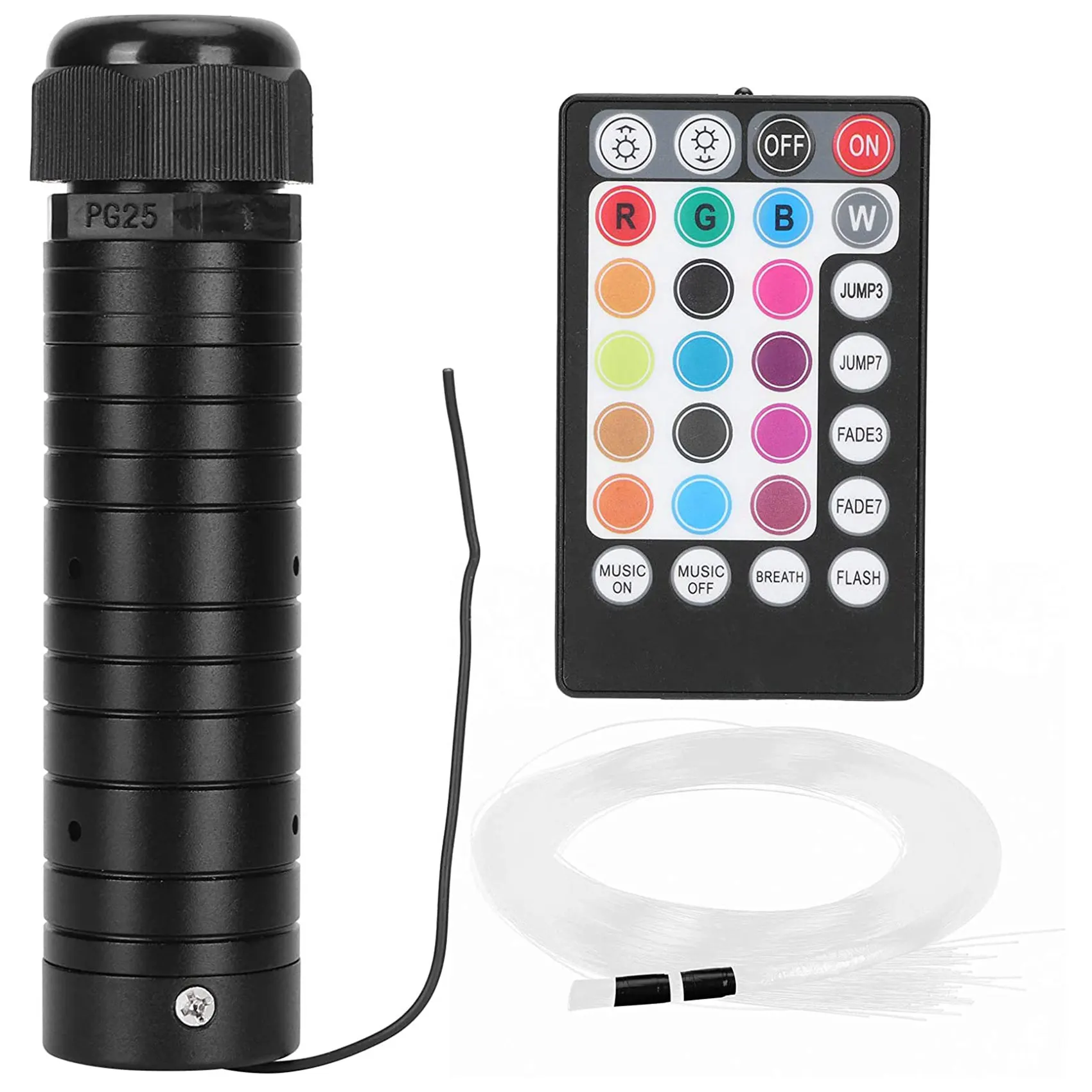 Car LED Fiber Optic Light Modified Ceiling Kit 12V RGBW LED Ceiling Star Lights for Bluetooth APP Party Music Festivals
Car LED Fiber Optic Light Modified Ceiling Kit 12V RGBW LED Ceiling Star Lights for Bluetooth APP Party Music Festivals
