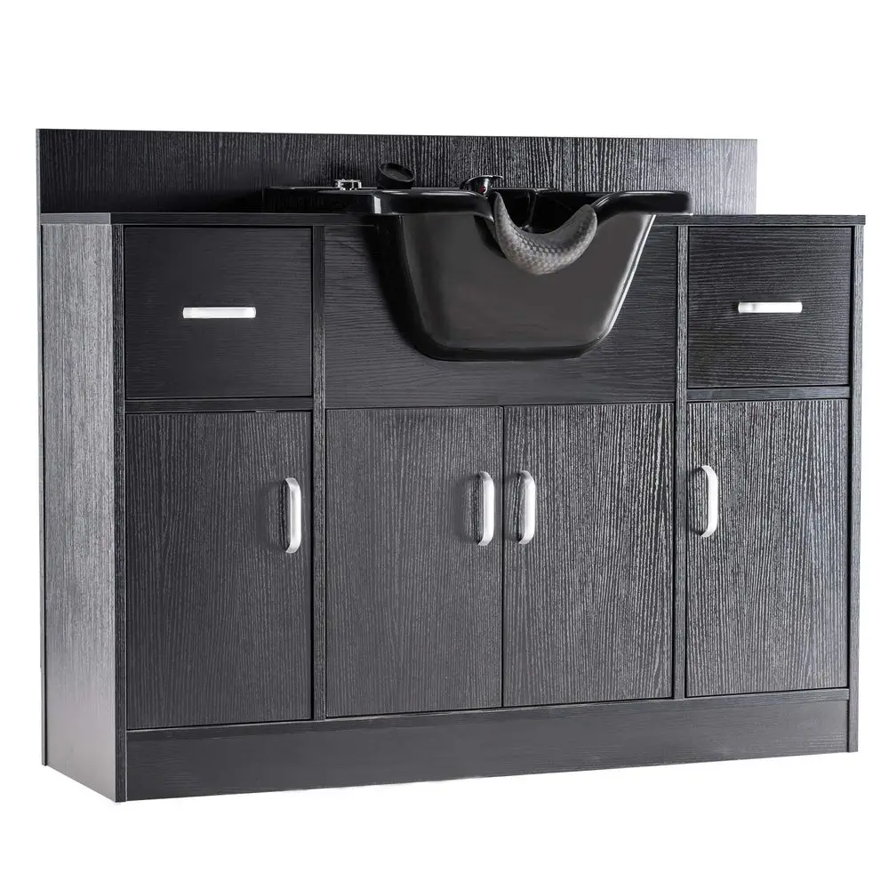 MultiFunctional Backwash Sink Station with Shampoo Bowl for Hair Stylist, Salon Spa Beauty Cabinet with Faucet Sprayer, Barber
MultiFunctional Backwash Sink Station with Shampoo Bowl for Hair Stylist, Salon Spa Beauty Cabinet with Faucet Sprayer, Barber