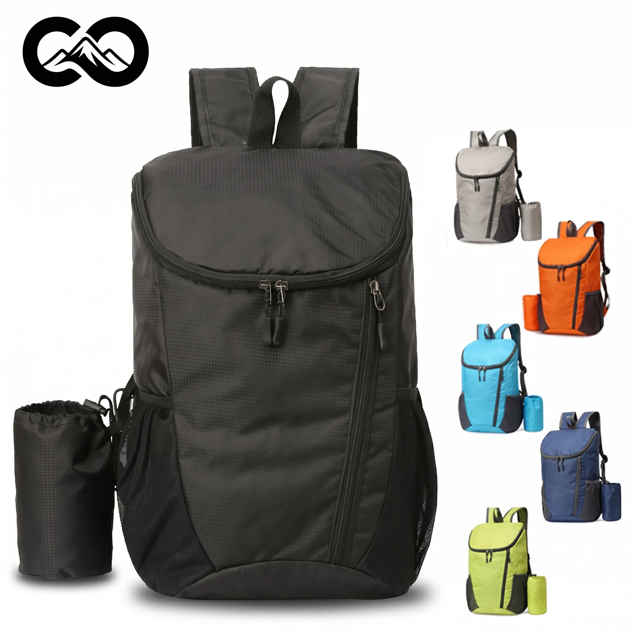 20L Foldable Ultralight Backpack Durable Unisex Travel Hiking Outdoor Bag Portable Waterproof Cycling Camping Bag for Man
20L Foldable Ultralight Backpack Durable Unisex Travel Hiking Outdoor Bag Portable Waterproof Cycling Camping Bag for Man