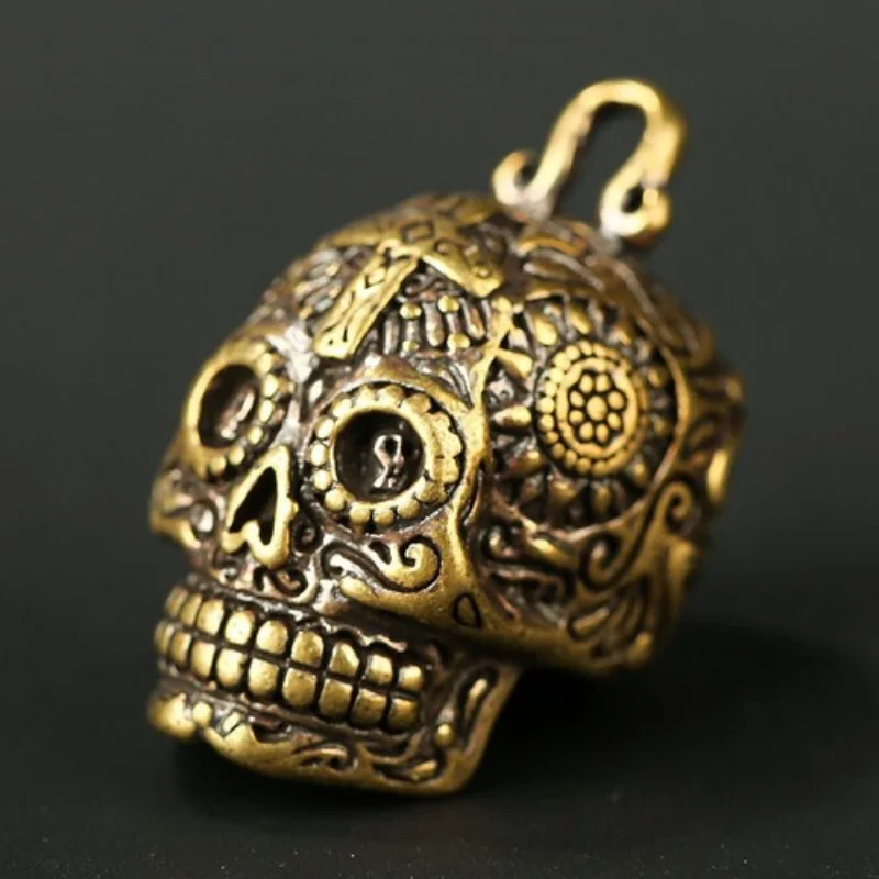 Rare Chinese Retro Pure Brass Skull Head Hanging Gift Statue
Rare Chinese Retro Pure Brass Skull Head Hanging Gift Statue