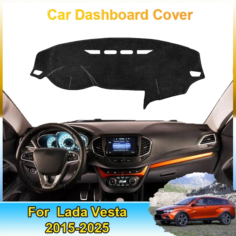 For Lada Vesta Accessories 2015-2025 Car Dashboard Cover Dash Carpet Dashmat Liner Sunshade Anti Dirty Anti Sun Sticker Pad Part
For Lada Vesta Accessories 2015-2025 Car Dashboard Cover Dash Carpet Dashmat Liner Sunshade Anti Dirty Anti Sun Sticker Pad Part