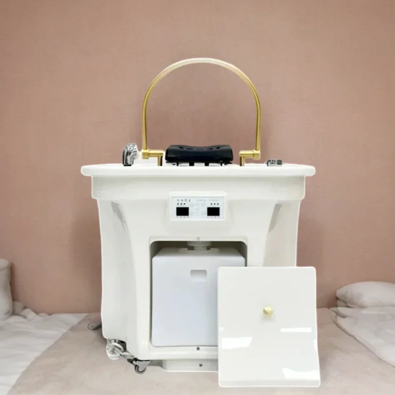 Portable Head Spa Styling Chair Salon Hairdressing Washbasin Beauty Aesthetic Mobility Commercial Shampoo Bowl Cadeira Washbasin
Portable Head Spa Styling Chair Salon Hairdressing Washbasin Beauty Aesthetic Mobility Commercial Shampoo Bowl Cadeira Washbasin