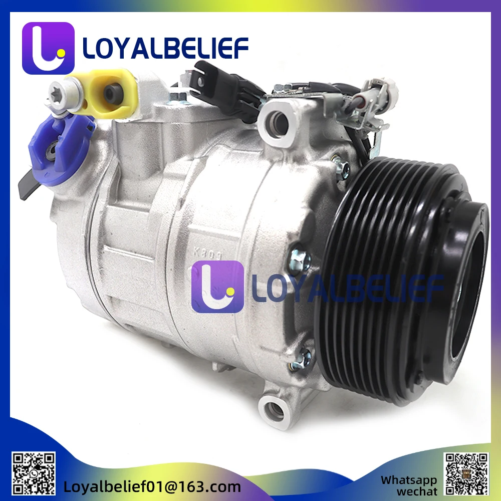 NEW Air conditioning Compressor For BMW 523i 528i 530i 730i Li F10 F11 64509196890 64529165808 DCP05081 8FK351111081 CO11498C
NEW Air conditioning Compressor For BMW 523i 528i 530i 730i Li F10 F11 64509196890 64529165808 DCP05081 8FK351111081 CO11498C