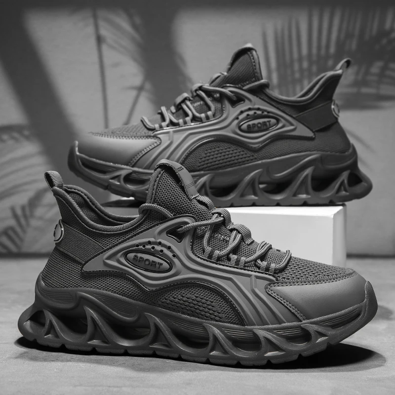 Blade Men's Shoes, Breathable Thin Fly-Knit Mesh Sports Shoes, Youth Shock-Absorbing Running Trendy Shoes
Blade Men's Shoes, Breathable Thin Fly-Knit Mesh Sports Shoes, Youth Shock-Absorbing Running Trendy Shoes