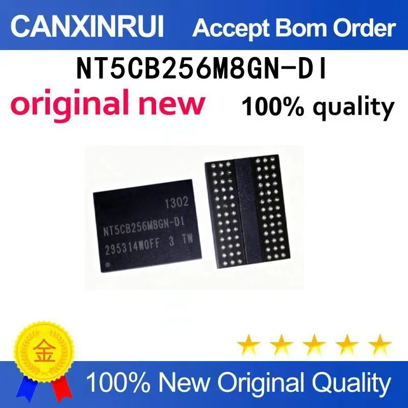 (5-100 pieces)New original NT5CB256M8GN-DI NT5CB256M8GN BGA spot chip IC
(5-100 pieces)New original NT5CB256M8GN-DI NT5CB256M8GN BGA spot chip IC