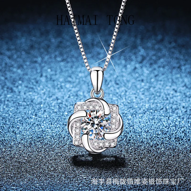 HAIMAITONG PT950 платиновый 1-каратный кулон с муассанитом, ожерелье, вращающаяся ветряная мельница, оригинальное ожерелье с муассанитом цвета D, оптовая продажа
HAIMAITONG PT950 платиновый 1-каратный кулон с муассанитом, ожерелье, вращающаяся ветряная мельница, оригинальное ожерелье с муассанитом цвета D, оптовая продажа
