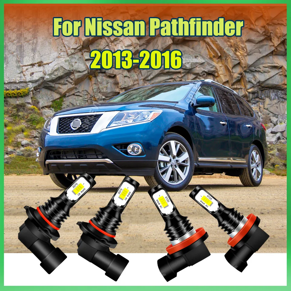 Automotive LED Headlight Fog Light -4000LM Each 6000K Cool White IP67 Waterproof For Nissan Pathfinder 2013 2014 2015 2016
Automotive LED Headlight Fog Light -4000LM Each 6000K Cool White IP67 Waterproof For Nissan Pathfinder 2013 2014 2015 2016