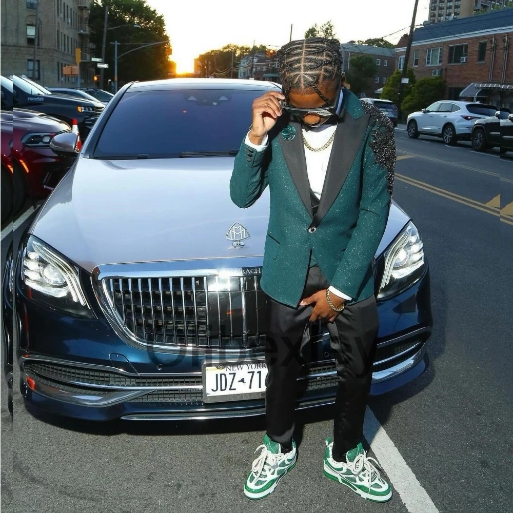 Olibexley Green Single Breasted Tuxedos Men Suits 2 Pieces Sets Groom Wedding Male Prom Blazer Slim Fit Homme Customized S009
Olibexley Green Single Breasted Tuxedos Men Suits 2 Pieces Sets Groom Wedding Male Prom Blazer Slim Fit Homme Customized S009