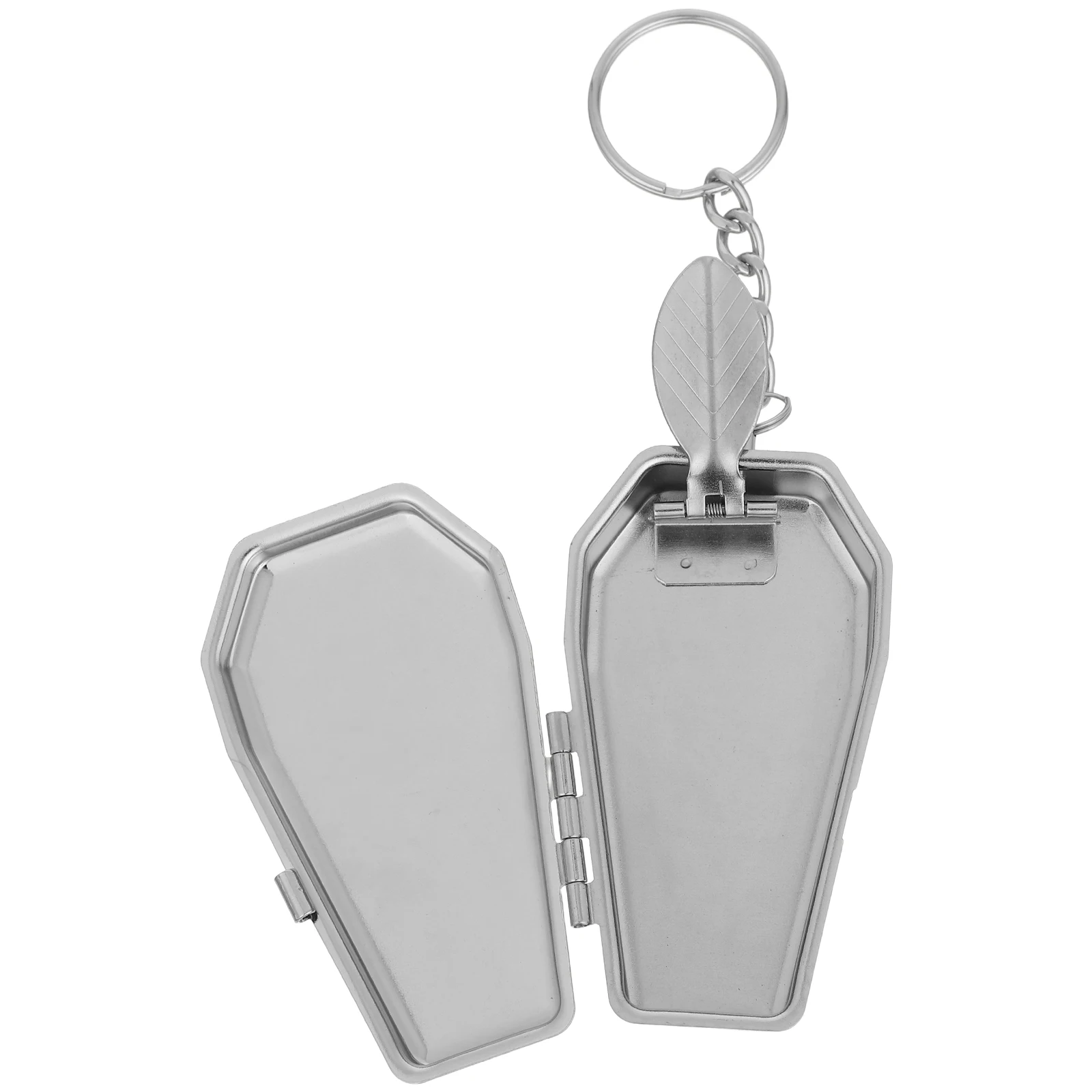 Metal Ashtray Keychain Portable Cigarette Holder Coffin Shape For Men Bag Pendant Outdoor Travel Lightweight Car
Metal Ashtray Keychain Portable Cigarette Holder Coffin Shape For Men Bag Pendant Outdoor Travel Lightweight Car