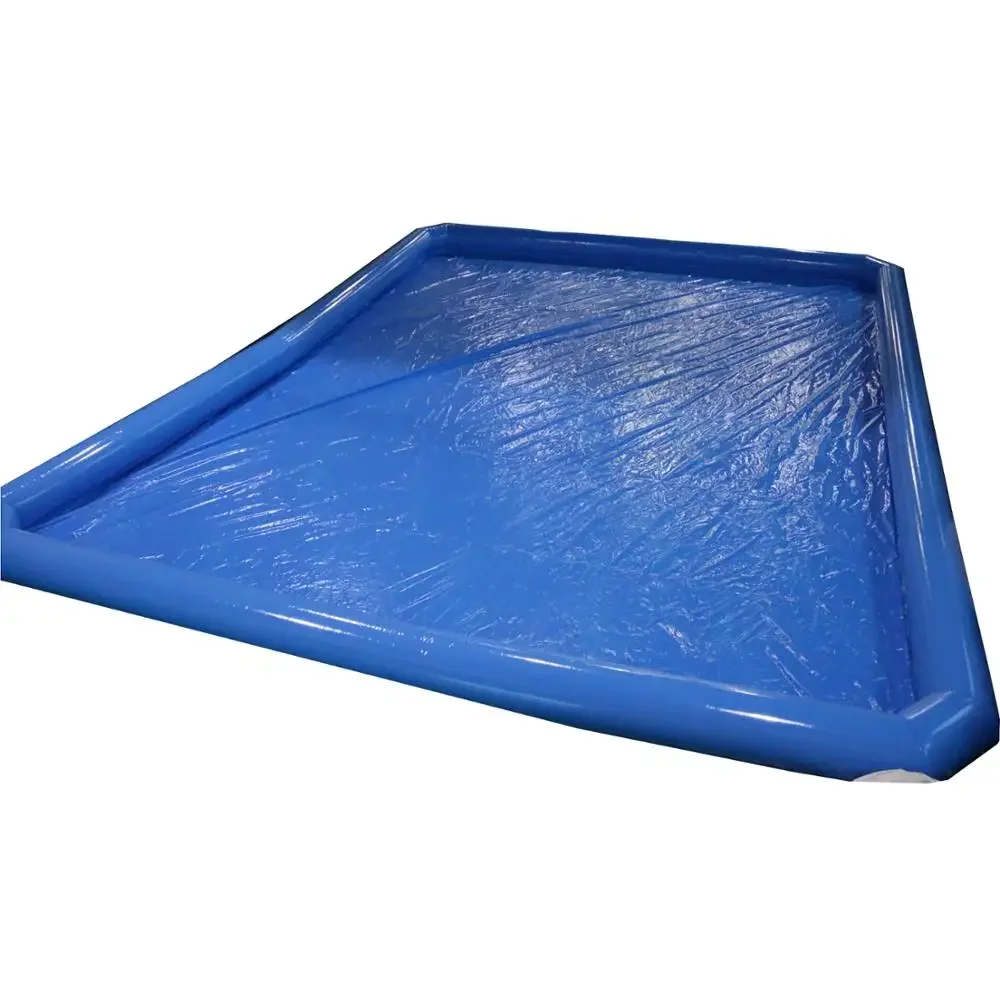 High quality blue PVC outdoor inflatable swimming pool inflatable water park pool
High quality blue PVC outdoor inflatable swimming pool inflatable water park pool