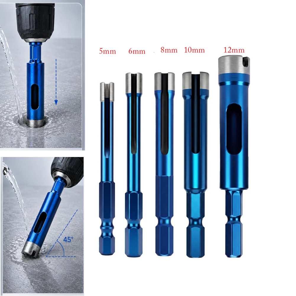 Hexagonal Shank Diamond Hole Opener for Hard Material Drilling on For tiles Marble Granite Quartz 5/6/6.5/8/10/12mm
Hexagonal Shank Diamond Hole Opener for Hard Material Drilling on For tiles Marble Granite Quartz 5/6/6.5/8/10/12mm