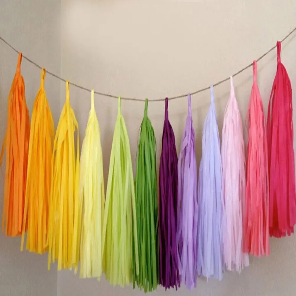 60pcs Paper Tassel Garland Decor Pastel Colors Dipped Banner Party Wall Nursery Bedroom Festive Home nament Tassel Banner
60pcs Paper Tassel Garland Decor Pastel Colors Dipped Banner Party Wall Nursery Bedroom Festive Home nament Tassel Banner