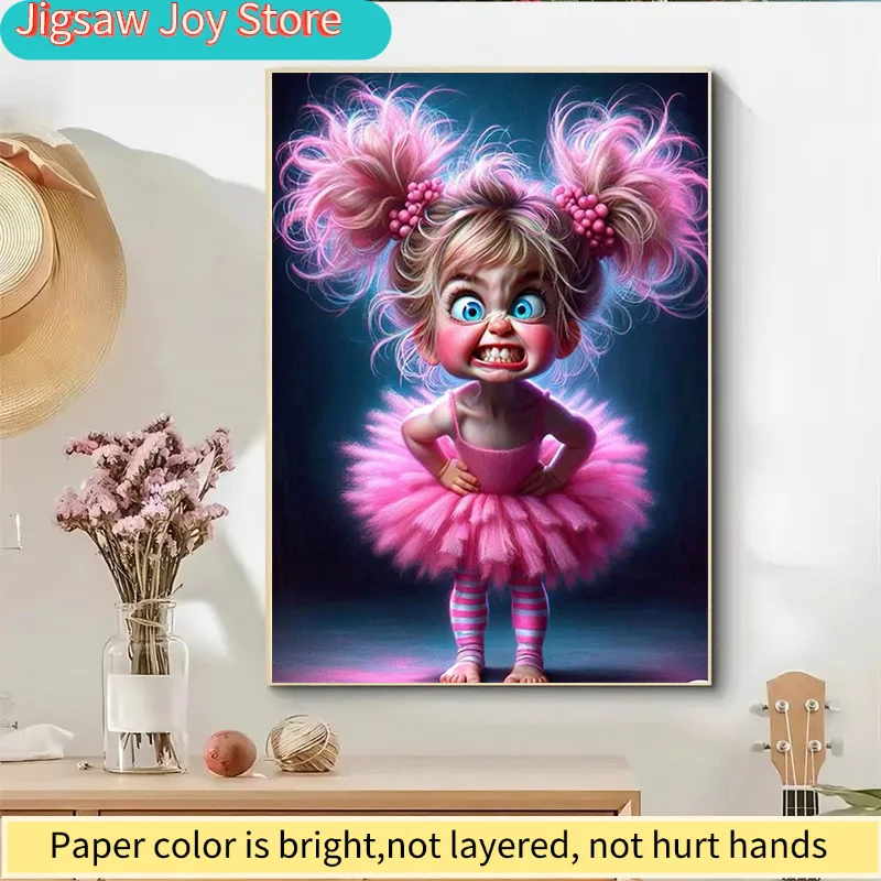 Пазл для взрослых из 1000 деталей, размером 70,0x50,01 см, с оригинальным дизайном в виде розовой девочки, идеально подходит для творческих развлечений с семьей и друзьями.
Пазл для взрослых из 1000 деталей, размером 70,0x50,01 см, с оригинальным дизайном в виде розовой девочки, идеально подходит для творческих развлечений с семьей и друзьями.