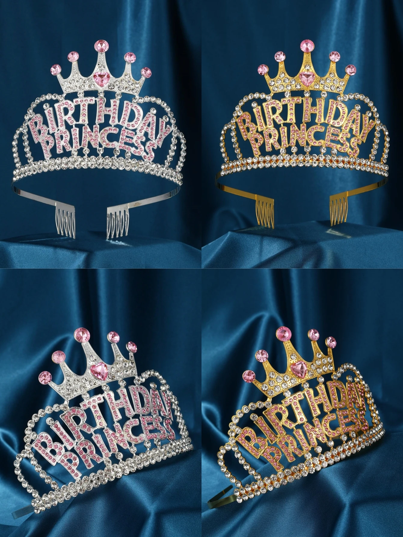 Female Crown Rhinestone Crystal BrideCrown Tiara Birthday Anniversary Decoration Happy Party Supplies
Female Crown Rhinestone Crystal BrideCrown Tiara Birthday Anniversary Decoration Happy Party Supplies