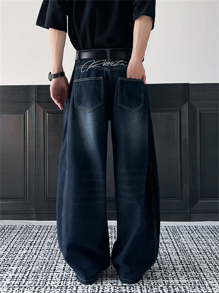Men's Wide Leg Knife Denim Jeans American Retro Decomposition Design Loose High Street Drapey Long Trousers for Teens
Men's Wide Leg Knife Denim Jeans American Retro Decomposition Design Loose High Street Drapey Long Trousers for Teens