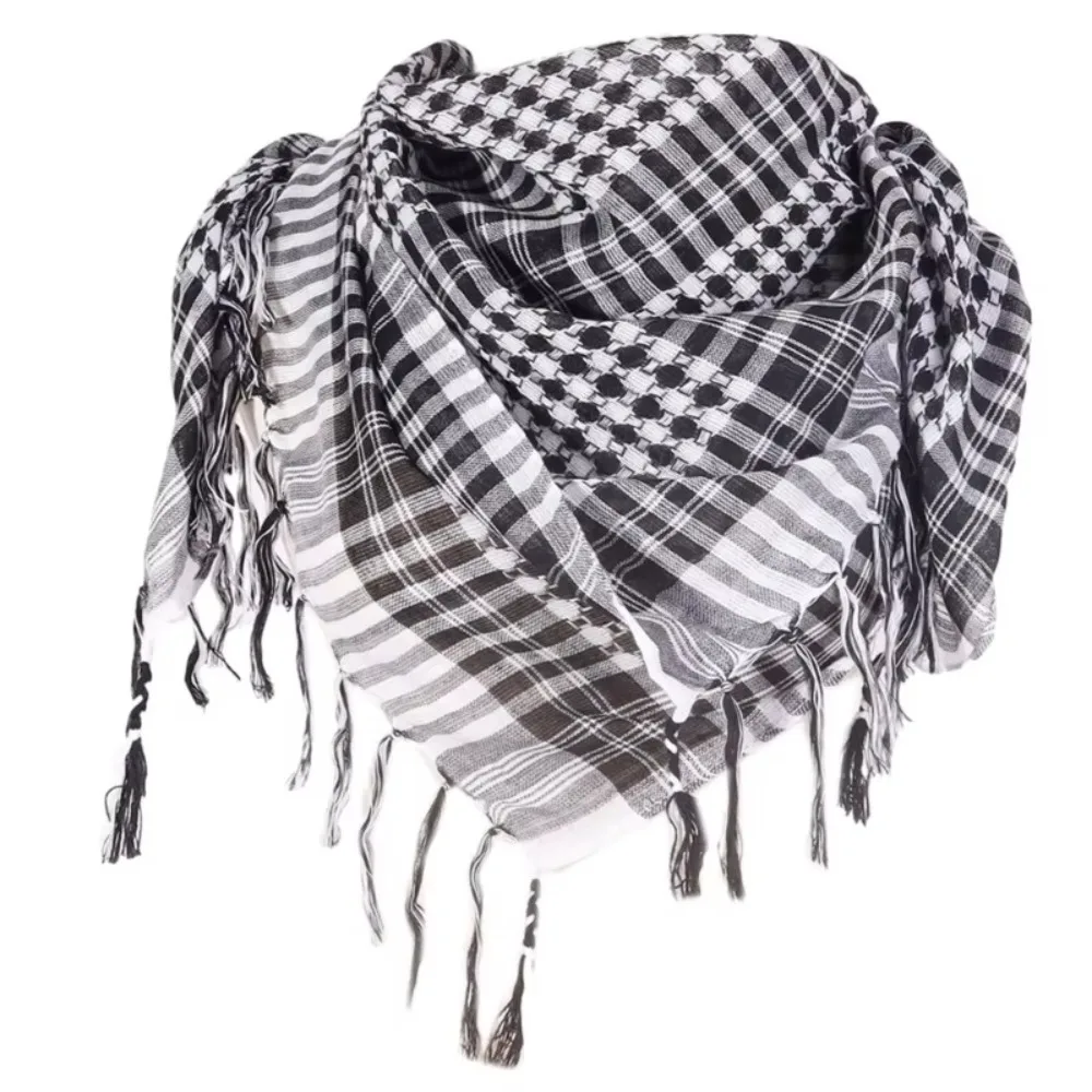 New Large Arab Shemagh Headscarf with Tassel Costume Head Neck Scarf Bandana Keffiyeh for Men Women
New Large Arab Shemagh Headscarf with Tassel Costume Head Neck Scarf Bandana Keffiyeh for Men Women