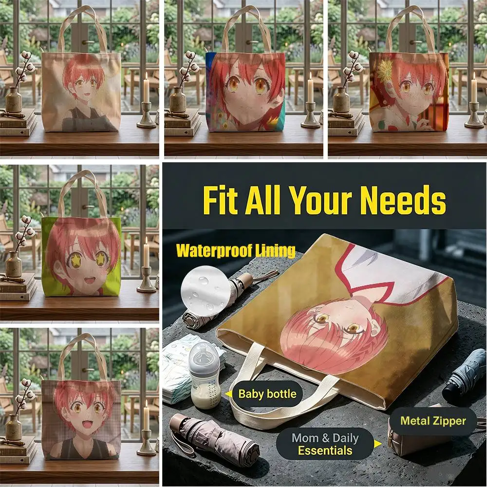 Haibara-kun Anime Sakura Uta Storage Bags Waterproof Canvas bags suitable for going to class, shopping, gifts, and commuting
Haibara-kun Anime Sakura Uta Storage Bags Waterproof Canvas bags suitable for going to class, shopping, gifts, and commuting