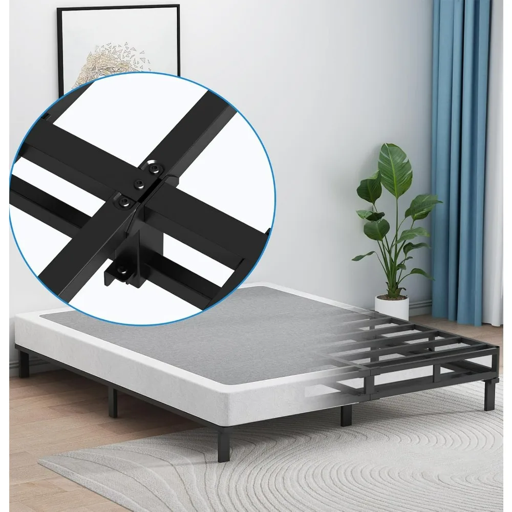 Full Box Spring-5 Inch Box Spring for Full Bed,Low Profile Box Spring Full Size, Metal Mattress Foundation Support,Non-Slip
Full Box Spring-5 Inch Box Spring for Full Bed,Low Profile Box Spring Full Size, Metal Mattress Foundation Support,Non-Slip