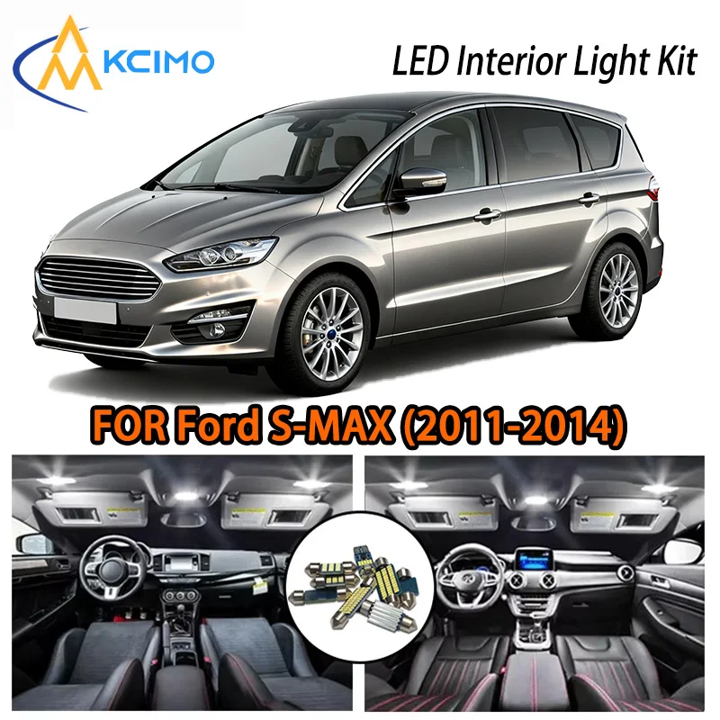 KCIMO For Ford S-MAX 2011-2014 Interior LED Lights Kit, 2 Options, FamilyCozy Glow, Durable, Spacious Cabin
KCIMO For Ford S-MAX 2011-2014 Interior LED Lights Kit, 2 Options, FamilyCozy Glow, Durable, Spacious Cabin