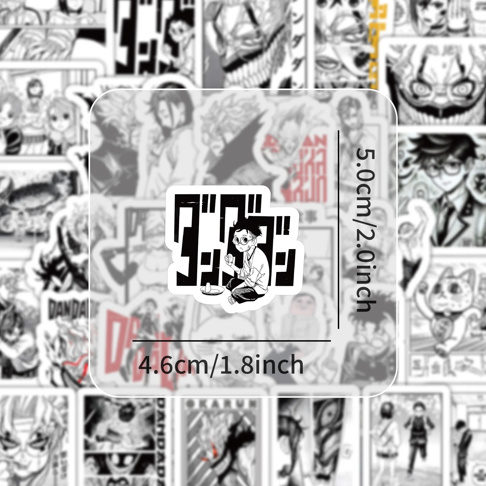10/50PCS Anime Dandadan Doodle Black and White Stickers Cartoon Creative Decoration Water Cup Laptop Skateboard Decal Kids Toy
10/50PCS Anime Dandadan Doodle Black and White Stickers Cartoon Creative Decoration Water Cup Laptop Skateboard Decal Kids Toy