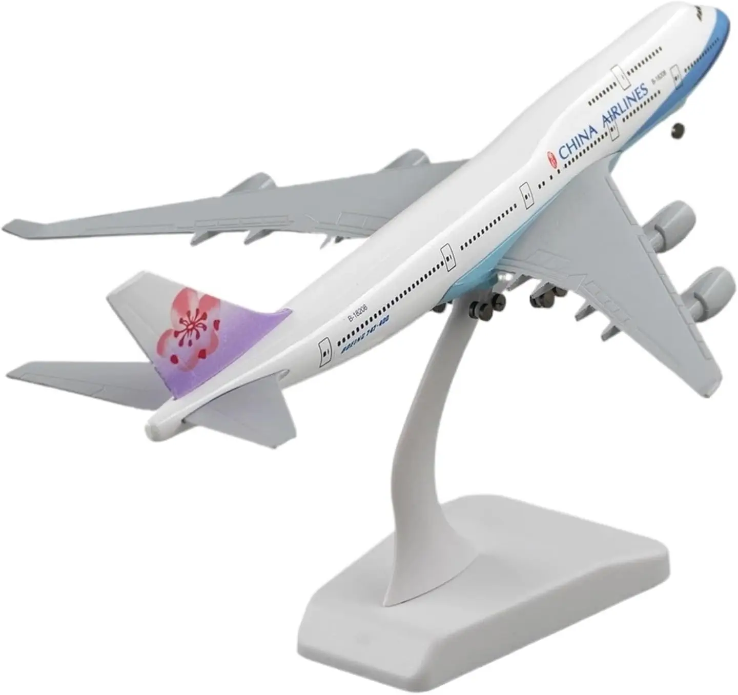 Игрушечный самолет для детей, имитация гражданского самолета, масштаб 1:400, 20 см, модель B747 China Airways, статическая модель из сплава, коллекционная авиатехника
Игрушечный самолет для детей, имитация гражданского самолета, масштаб 1:400, 20 см, модель B747 China Airways, статическая модель из сплава, коллекционная авиатехника
