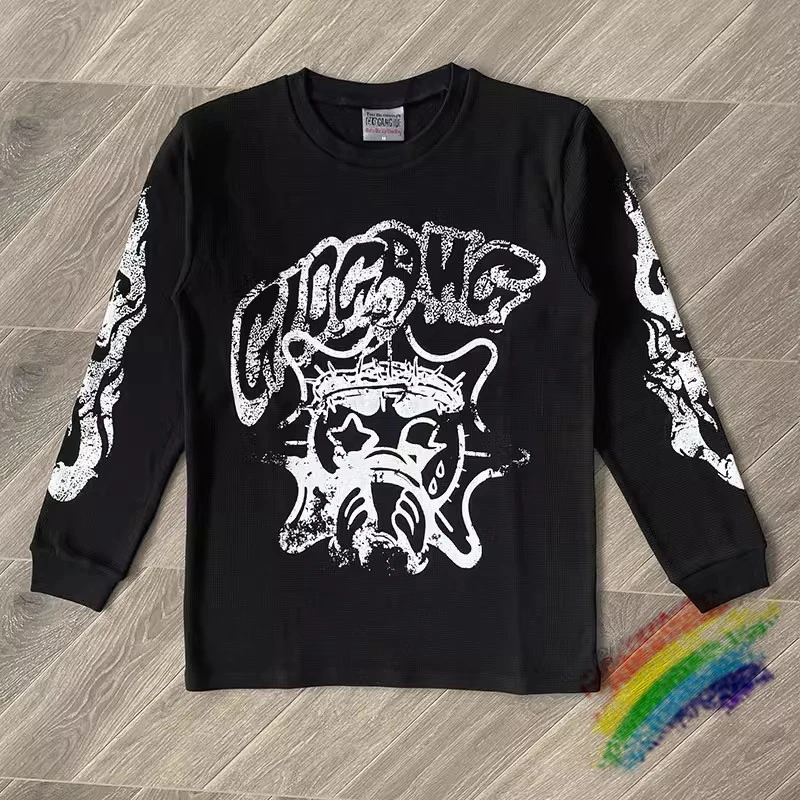 Glo Gang Eroded Glo Thermal Tee Casual Loose T-shirt Vintage Long Sleeve T Shirt
Glo Gang Eroded Glo Thermal Tee Casual Loose T-shirt Vintage Long Sleeve T Shirt