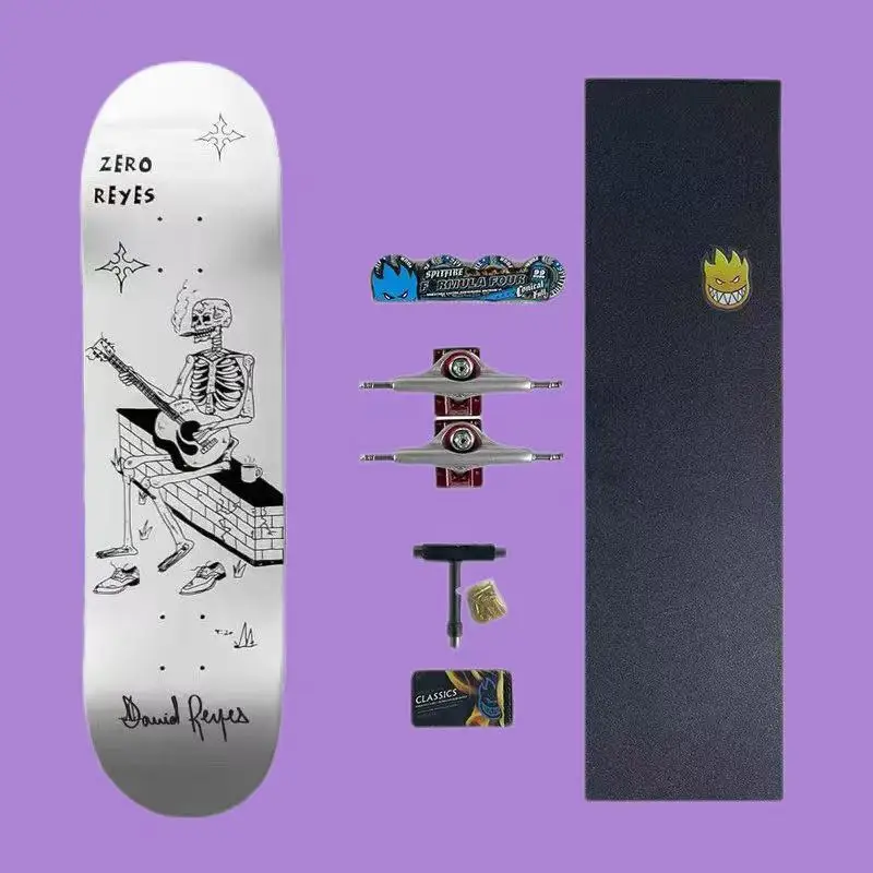 ZERO Skateboard Complete Burleigh Arunski Kanaan 7.75/8.0 8.25 8.3 8.5 Inch Deck
ZERO Skateboard Complete Burleigh Arunski Kanaan 7.75/8.0 8.25 8.3 8.5 Inch Deck