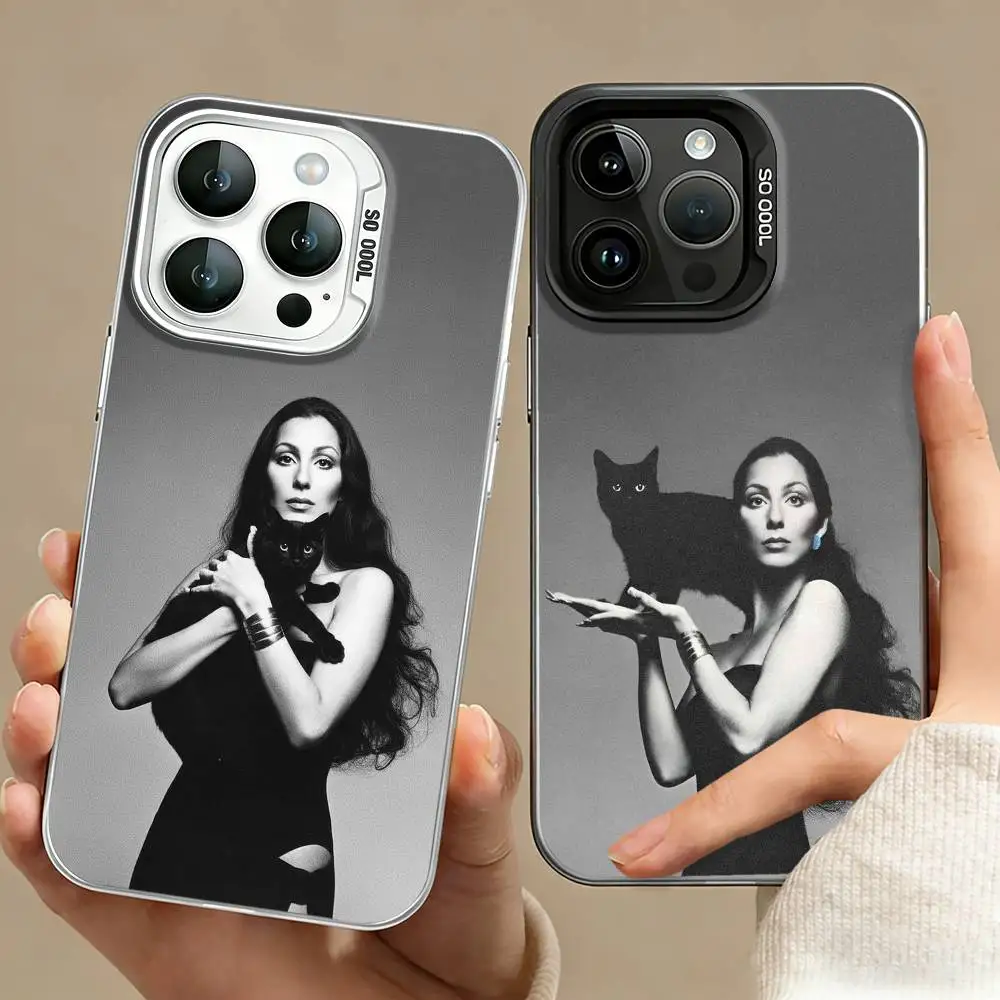 S-Singer C-Cher Cherilyn Sarkisian Phone Case For iPhone 17,16,15,14,13,12,11 Plus,Pro Max,XS,Colored silver phone case
S-Singer C-Cher Cherilyn Sarkisian Phone Case For iPhone 17,16,15,14,13,12,11 Plus,Pro Max,XS,Colored silver phone case