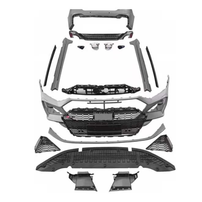 Высококачественные комплекты кузова RS7 для Audi A7 2019-2024, новый сорт, передний и задний бампер, в комплект входят зажимы
Высококачественные комплекты кузова RS7 для Audi A7 2019-2024, новый сорт, передний и задний бампер, в комплект входят зажимы