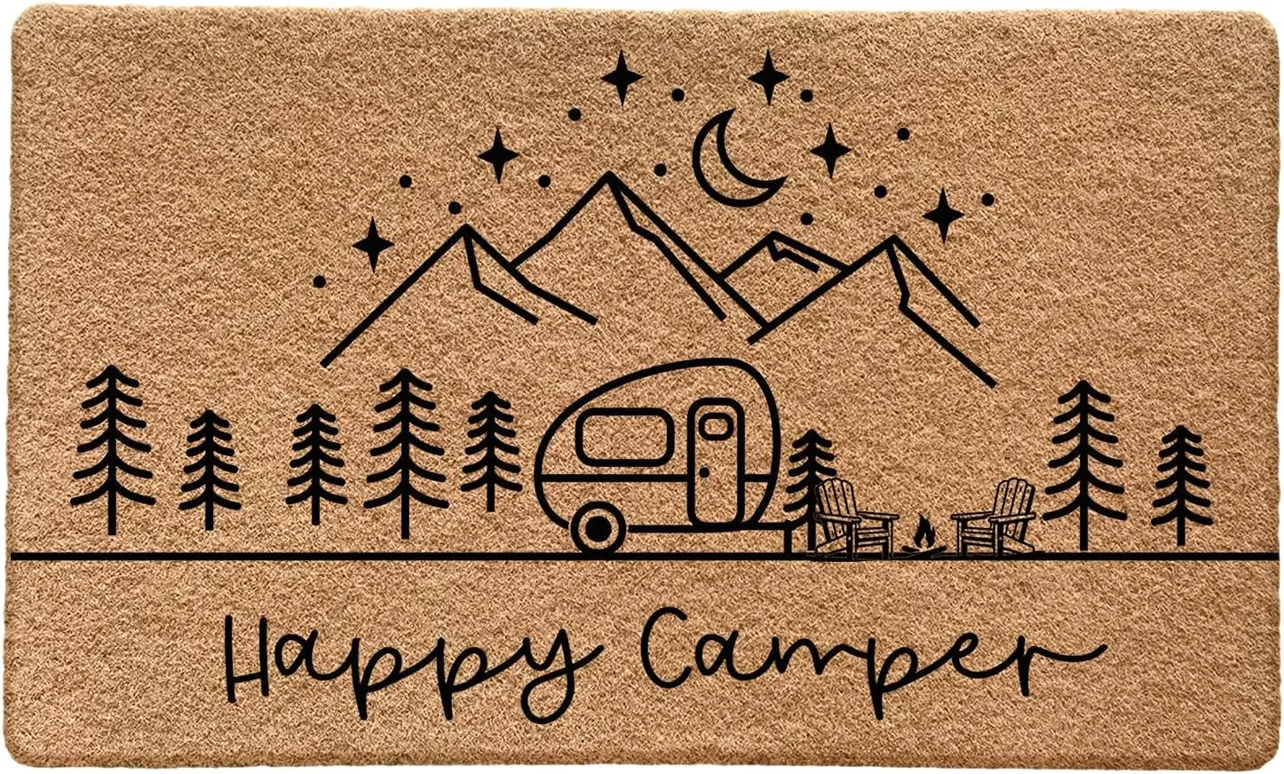 17x30in Camping Door Mat, RV Camper Doormat for Outside Entrance, Welcome Mat for Front Door, Durable & Non-Slip
17x30in Camping Door Mat, RV Camper Doormat for Outside Entrance, Welcome Mat for Front Door, Durable & Non-Slip