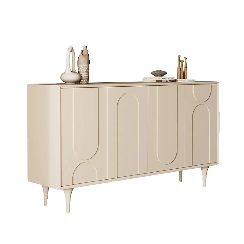 Cream wind entry porch cabinet, simple and modern silent wind solid wood dining side cabinet, living room locker
Cream wind entry porch cabinet, simple and modern silent wind solid wood dining side cabinet, living room locker