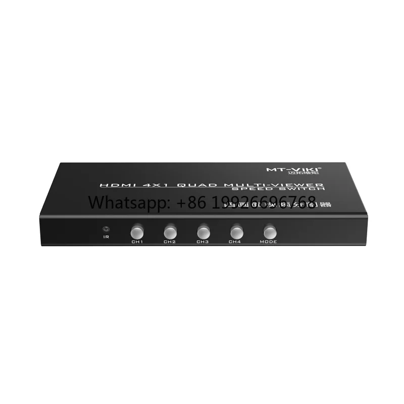 MT-SW041-B 4x1 HDMI Quad Multi-viewer 4*1 Quad Screen Video Splitter
MT-SW041-B 4x1 HDMI Quad Multi-viewer 4*1 Quad Screen Video Splitter