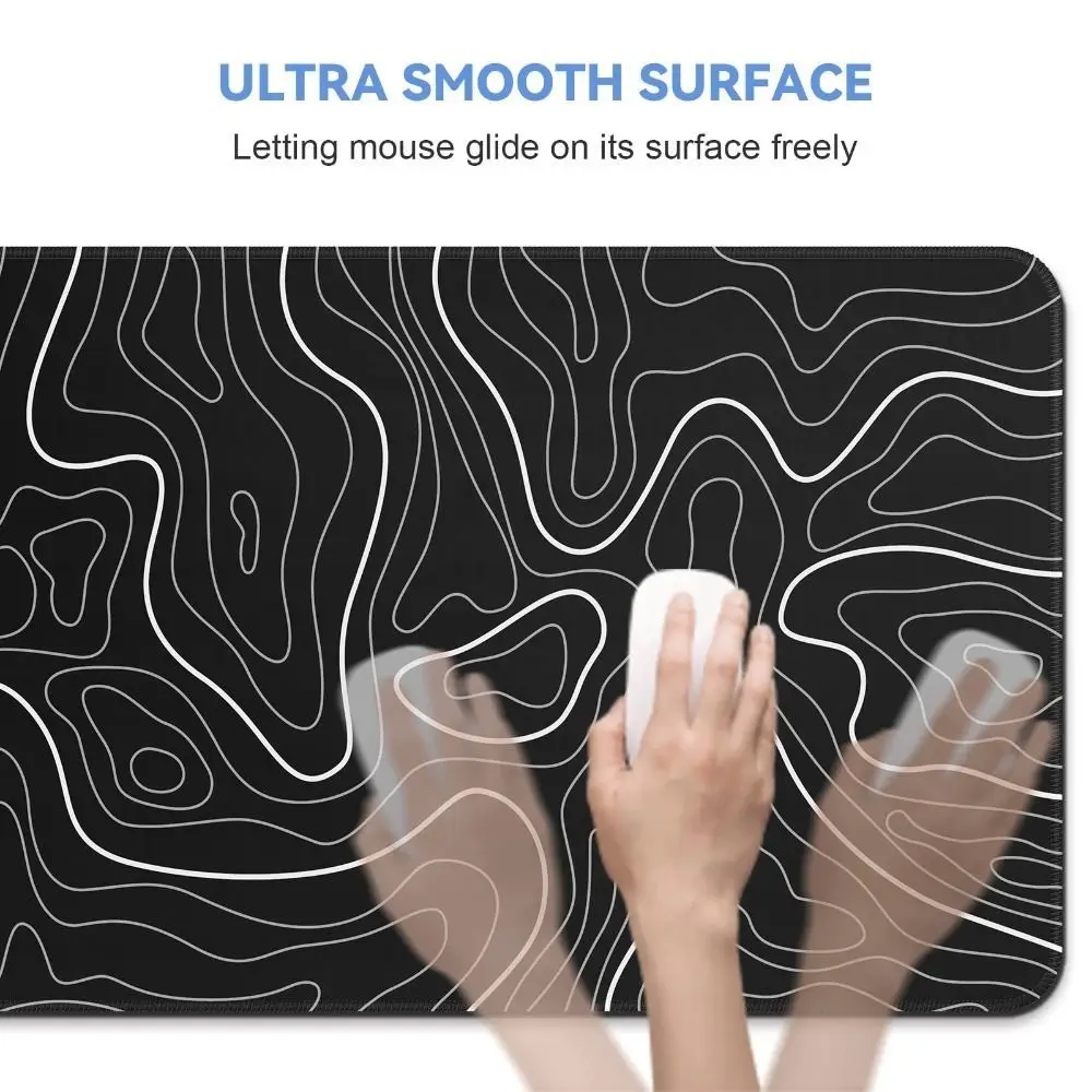 Topographic Shape Gaming Mouse Pad Anti-Slip Wear-Resistant Keyboard Pad Office Keyboard Desk Mat Computer Desk
Topographic Shape Gaming Mouse Pad Anti-Slip Wear-Resistant Keyboard Pad Office Keyboard Desk Mat Computer Desk