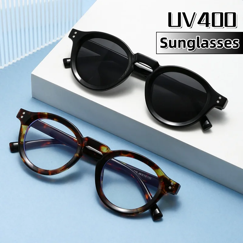 Fashionable Simple and Casual Round-framed UV400 Sunglasses Man High-end 2026 Personalized Travel Ultraviolet-proof Glasses
Fashionable Simple and Casual Round-framed UV400 Sunglasses Man High-end 2026 Personalized Travel Ultraviolet-proof Glasses