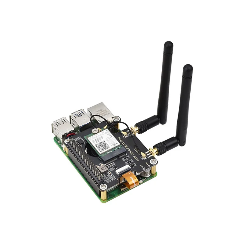 Изысканная плата адаптера Raspberry Pi 5 Pcie к M.2 EKEY с кабелем 16P, антенным разъемом SMA для беспроводных карт NGFF
Изысканная плата адаптера Raspberry Pi 5 Pcie к M.2 EKEY с кабелем 16P, антенным разъемом SMA для беспроводных карт NGFF