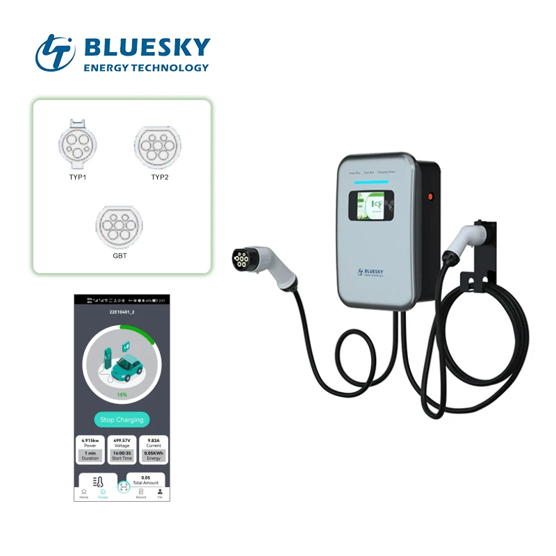 22kw*2 Wall-mounted 2 Plugs Electric Car Charger Type2 AC EV Charger Home Ev Charging Station with APP Control
22kw*2 Wall-mounted 2 Plugs Electric Car Charger Type2 AC EV Charger Home Ev Charging Station with APP Control