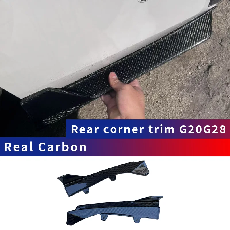 For BMW G20 G28| Real Carbon Fiber| 3 Series|rear corner trim bumper spoiler Lip Side Splitters Body Kits Diffuser Side Skirt
For BMW G20 G28| Real Carbon Fiber| 3 Series|rear corner trim bumper spoiler Lip Side Splitters Body Kits Diffuser Side Skirt