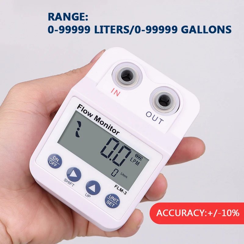 RO Pure Water Machine Flow Meter FLM-3 Digital Display Water Purifier Filter Filter Element Life Cycle Detection Instrument
RO Pure Water Machine Flow Meter FLM-3 Digital Display Water Purifier Filter Filter Element Life Cycle Detection Instrument