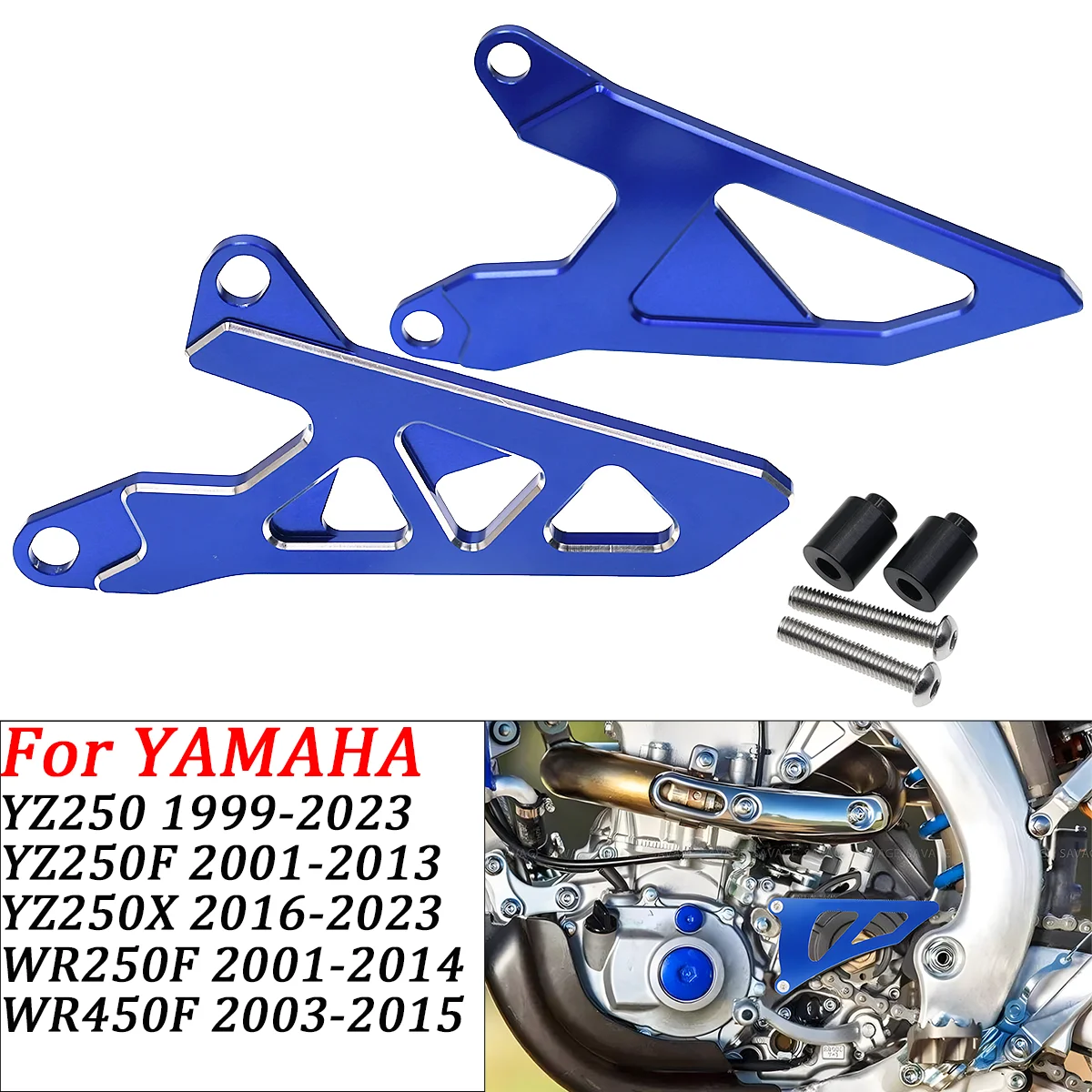 Motorcycle CNC Front Sprocket Cover Chain Protector Guard For Yamaha YZ250 YZ250F YZ250X WR250F WR450F YZ450F1999-2021 2022 2023
Motorcycle CNC Front Sprocket Cover Chain Protector Guard For Yamaha YZ250 YZ250F YZ250X WR250F WR450F YZ450F1999-2021 2022 2023