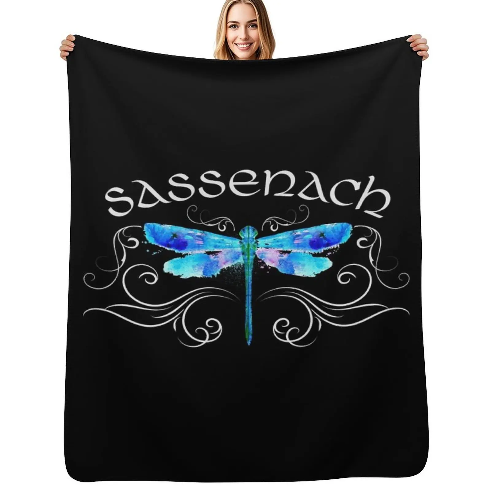 Sassenach Dragonfly Watercolor Watercolour Design Throw Blanket Stylish Warm Blanket for Living Room Bedroom
Sassenach Dragonfly Watercolor Watercolour Design Throw Blanket Stylish Warm Blanket for Living Room Bedroom