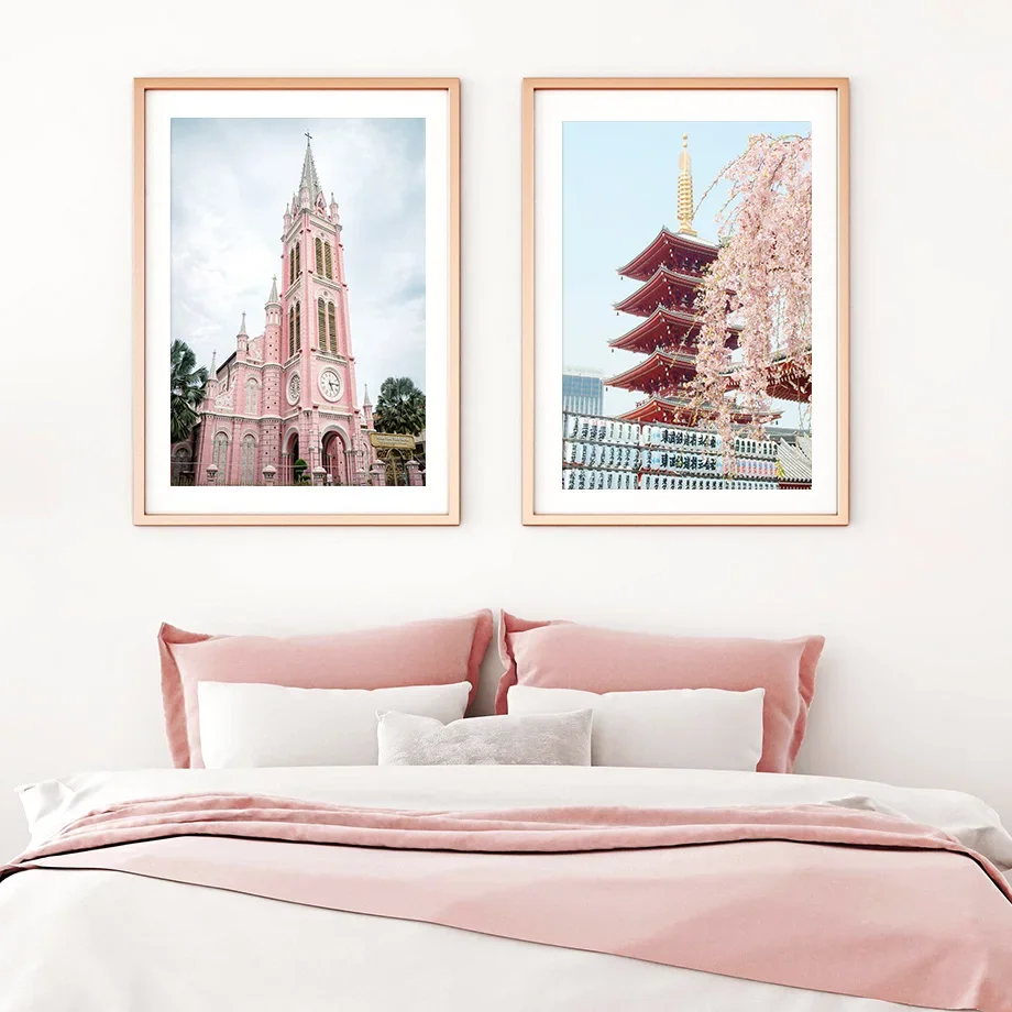 Pink Vietnam Building Janpa Pagoda Door Wall Art Canvas Painting Nordic Posters And Prints Wall Pictures For Living Room Decor
Pink Vietnam Building Janpa Pagoda Door Wall Art Canvas Painting Nordic Posters And Prints Wall Pictures For Living Room Decor
