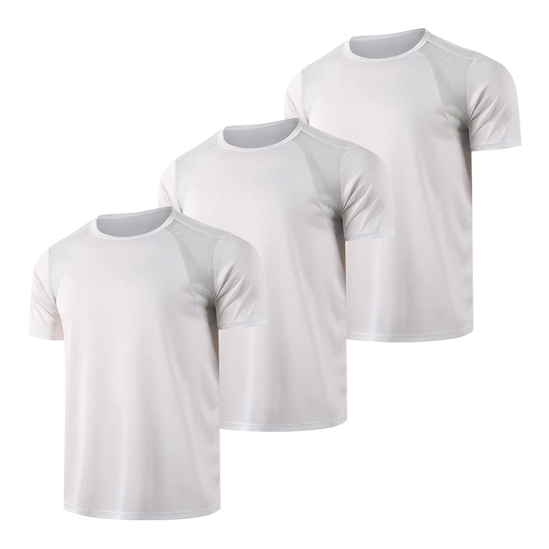 3/1 piece men's summer black and white short sleeved comfortable round neck T-shirt with mesh splicing breathable casual top
3/1 piece men's summer black and white short sleeved comfortable round neck T-shirt with mesh splicing breathable casual top