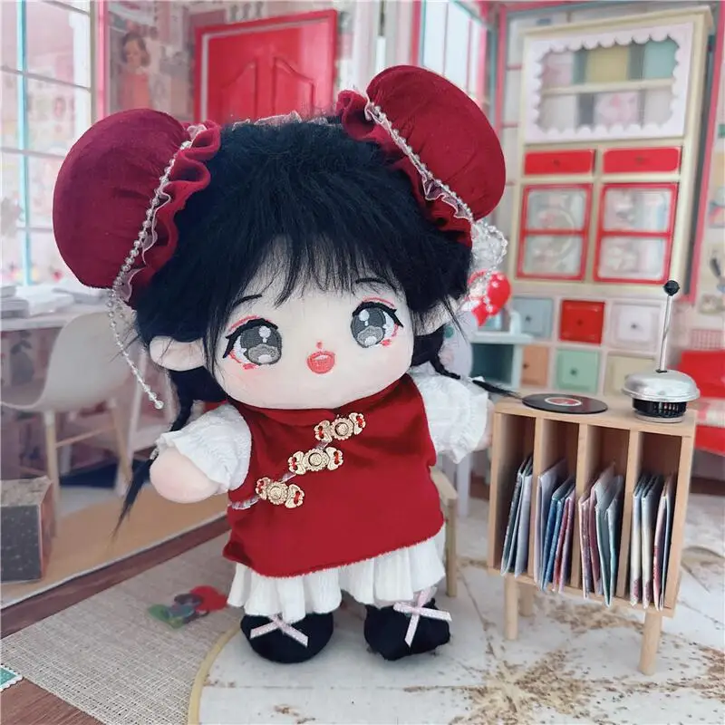 Cute Idol Plush Doll for 20cm Kawaii Chunli Red Dress Suit DIY Clothes Accessory Cotton Dolls for Girls Kids Collection Gifts
Cute Idol Plush Doll for 20cm Kawaii Chunli Red Dress Suit DIY Clothes Accessory Cotton Dolls for Girls Kids Collection Gifts