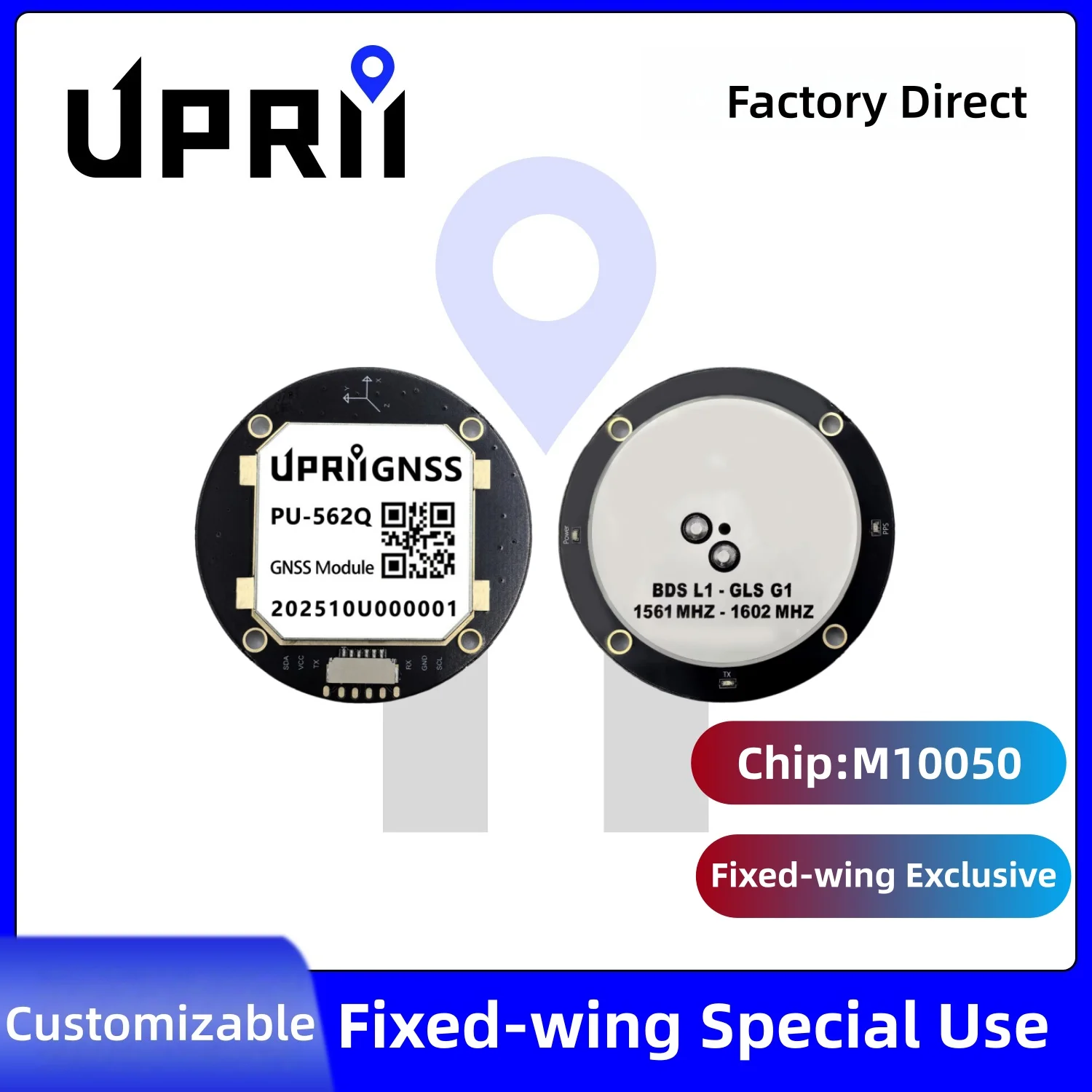 M10 GPS,GPS/BeiDou/GLONASS/Galileo Multi-Constellation Receiver, NMEA/UBX Dual Protocol, 1-25Hz Update Rate Development Board
M10 GPS,GPS/BeiDou/GLONASS/Galileo Multi-Constellation Receiver, NMEA/UBX Dual Protocol, 1-25Hz Update Rate Development Board